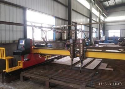 China High Speed Cnc Flame Plasma Cutting Machine With Multi Head Energy Saving for sale