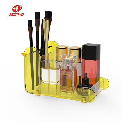 China 100% Handmade Custom Acrylic Desktop Lipstick Storage Box Cosmetic Organizers Women for sale