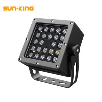 China Outdoor LANDSCAPE LED spot lamp wall mounted spotlight IP65 24W 48W led rgb dmx 512 spot light for sale