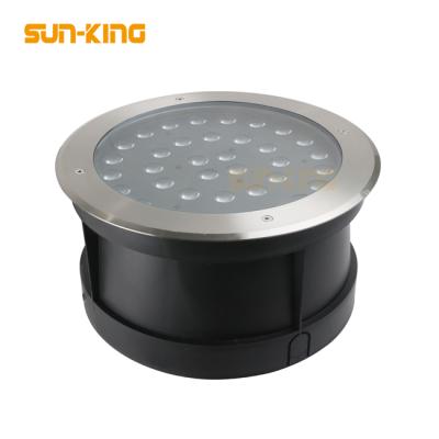 China Pool/fountain outdoor 24V colorful 4 in one DMX 512 inground ip68 submersible lamp led underwater light rgbw 72w for sale