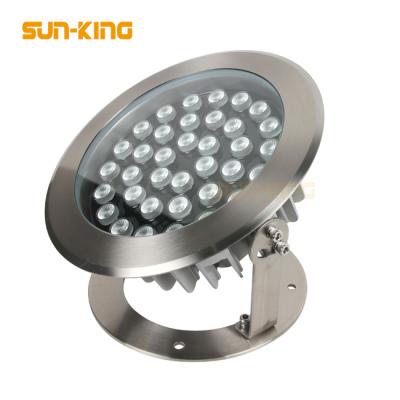 China 24Volt IP68 Pool Projection Autocontrol Color RGB Or RGBW DMX Led Underwater Pool Light 36W for sale