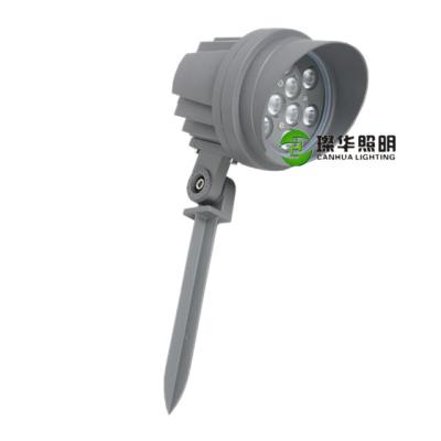 China LANDSCAPE lawn garden ip65 5W 9W 18W aluminum yellow green blue outdoor light spike led landscape floodlight for sale