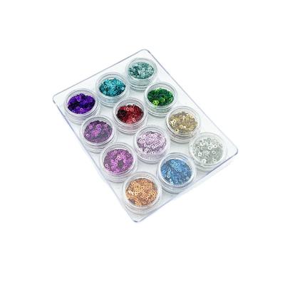 China Easy Apply Variety Sizes Nail Art Glitter Chunky Mixed Glitter Nail Art Glitter Top Popular Nail Art for sale