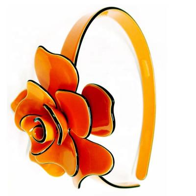 China New Flower Design Fashion Hair Accessories Love Flower Headbands For Kids Girl Woman Headbands for sale