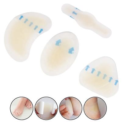 China Fashionable Hydrocolloid Heel Patch Relief Plaster Blister Correction Heel Protector Slip-Resistant for sale