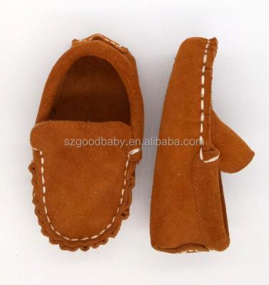 China Genuine Leather Loafers OEM Kids Baby Boy Loafers In Sneakers Baby Shoes for sale