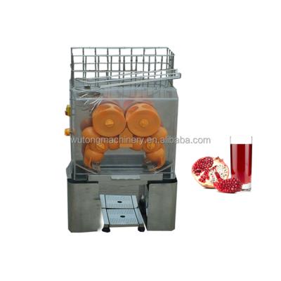 China Factory Juice Pomegranate Juicer Machine Automatic Orange Fresh Orange Snacks for sale