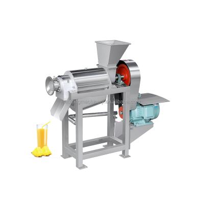 China High Efficiency Easy Operate Pineapple Juicer Machine Spiral Juice Extractor Double Screw Fruit Press Machine for sale