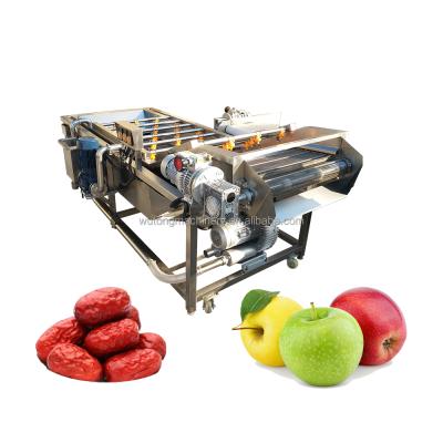 China Easy Operation Best Quality Customized Stainless Steel Fruit And Vegetable Washing Machine For Industry for sale