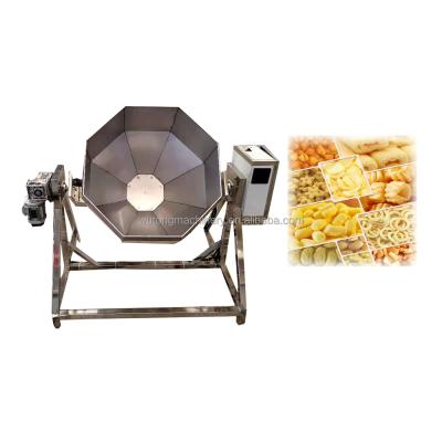 China High Quality Energy Saving Sasoning Machine For Crispy Potato Chips Seasoning Machine Price for sale