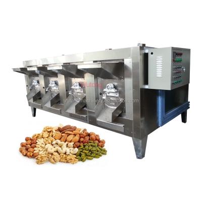 China High Efficiency Easy Operation Seeds Nuts Wheat Corn Roaster Machinery Peanut Roasted Nuts Roaster Machine for sale