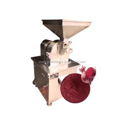 China Easy Operation Small Business Pepper Chili Beet Root Powder Grinding Machine Kale Powder Milling Making Machine for sale