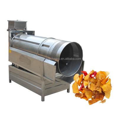 China Fully Automatic Premium Snack Food Seasoning Machine|Potato Chips Mix And Flavor Line|Seasoning/Seasoning Drum for sale