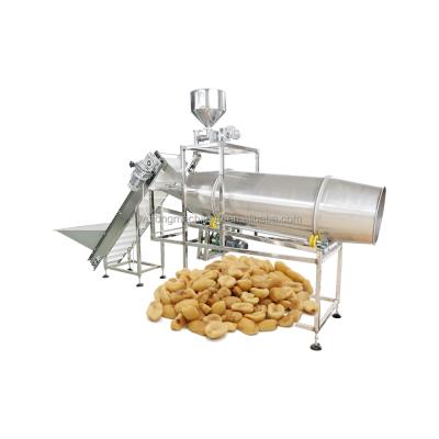 China High efficiency factory direct peanut almond flavor machine drum mixer snack seasoning machine for sale