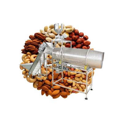 China High Efficiency Drum Fried Potato Chips Snacks Seasoning Machine Snack Nut Peanut Seasoning Mixer Machine for sale