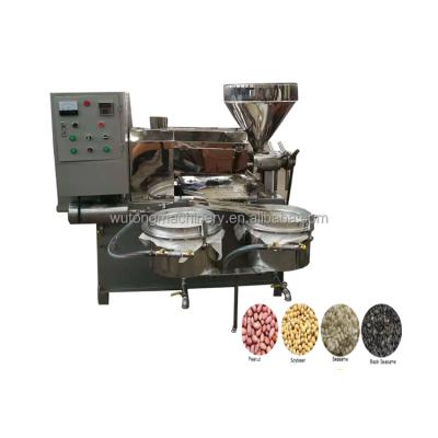 China Automatic machine good quality mustard/sunflower oil extraction expeller machine/peanut oil press machine for sale