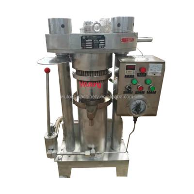 China Automatic Cocoa Butter Hydraulic Oil Press Machine Cold Cocoa Oil Press Machine for sale