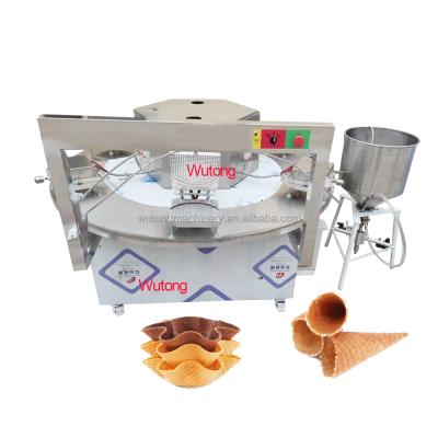 China Factory Sugar Ice Cream Cones Baking Forming Machinery Ice Cream Cone Making Machine Price for sale