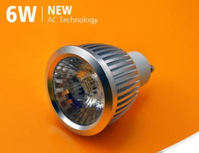 China Samsung 6 Watt Gu10 Led Bulbs Ra 80 AC110 - 120V AC220 - 240V for sale