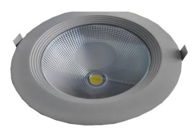 China 30W LED Downlight Epistar COB LED 3050LM High Brightness 120 Degree for sale