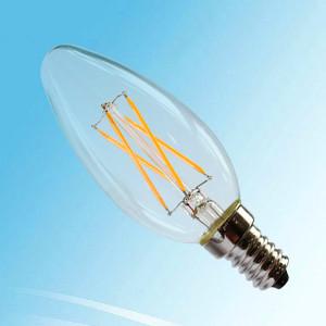 China Led Filament Bulbs Manufacturer C35 Led Edison Bulb E14 4W 400-450LM for sale