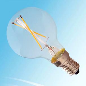 China Led Filament Bulbs Manufacturer G45 Led Edison Bulb E14 3W Glass Housing for sale