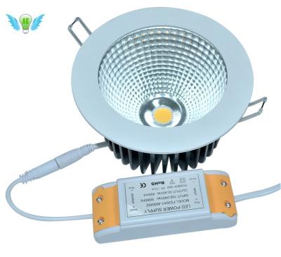 China High CRI 12watt CREE Cob Led Downlight Dimmable AL For Living Room for sale