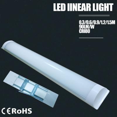 China Dimmable 3800LM LED Batten Lights for sale