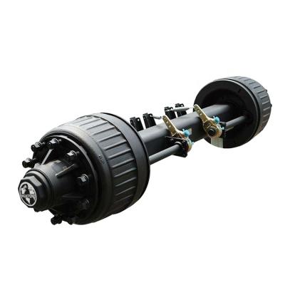 China Huatong steel American lowbed semi trailer axle for sale