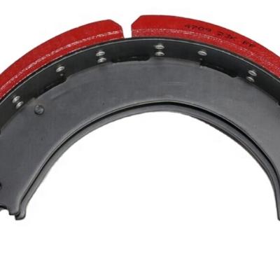 China Q345 Huatong Semi Trailer Auto Brake Shoes 4709 With Spring for sale