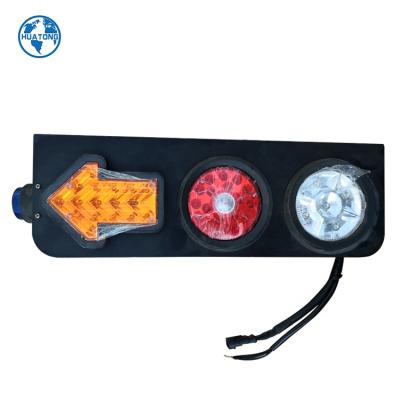 China Trailer/truck/van trailer Huatong led light truck led truck trailer tire light 24 volt led truck light for sale