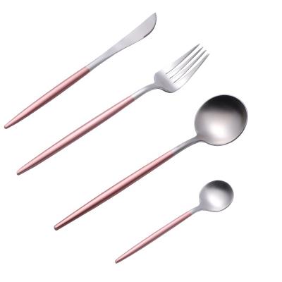 China Factory Price Sustainable Flatware Stainless Steel Cutlery 18/8 Best Quality Stylish Cutlery Set for sale