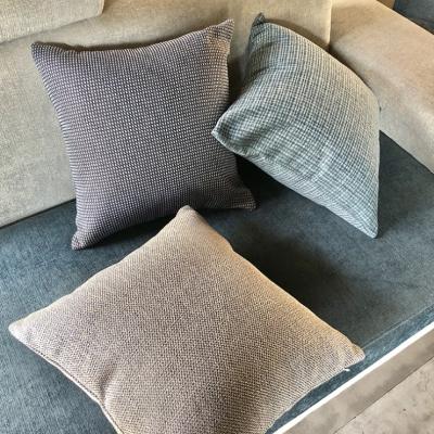 China Modern Nordic Decoration Home Cushion Covers Simple Solid Cotton Cushion Cover for sale