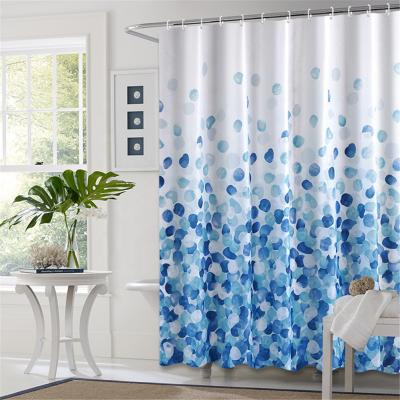 China Factory direct sales eco-friendly high quality European style viable bathroom curtain waterproof shower for sale