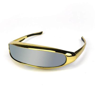 China Stylish Women And Cool Sunglasses Sports Sunglasses Men Rising Outdoor Gold Framed UV Resistant Sunglasses for sale