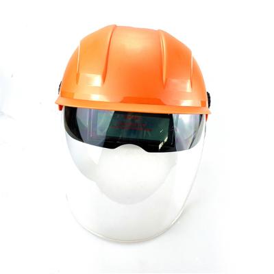 China Double Protection China Factory Flip Up High Quality Industrial Safety Welding Helmet for sale