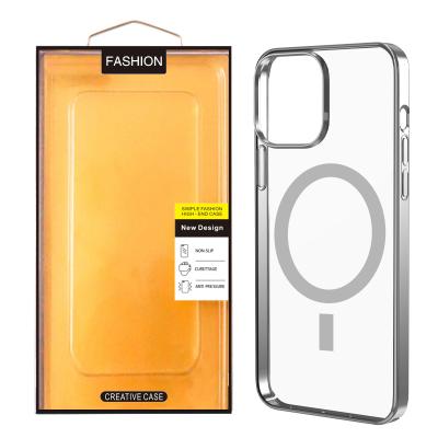 China Anti-drop Phone Accessories Case Built-in Magnet Halolock Phone Accessories Charging Case For iPhones for sale