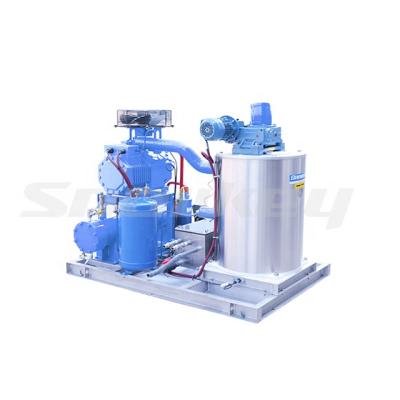 China Hotels Snowkey Saltwater Seawater Flake Ice Machine on Boat for sale