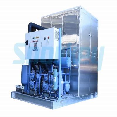 China Ice machine maker SNOWKEY ice dish making machine ICE BLOCK for sale