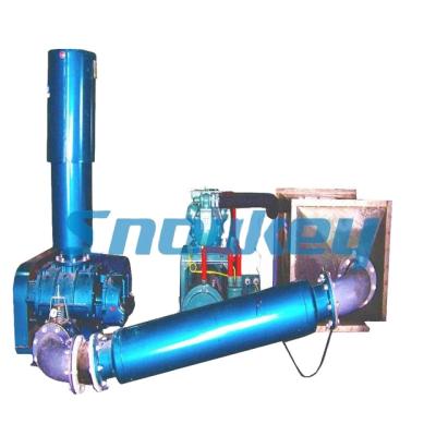 China Hotels Newest Design Pneumatic Ice Delivery System With Rotary Valve Air Conveyor for sale