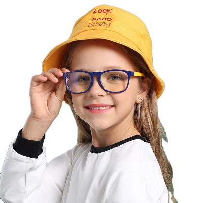 China 2021 Optical Glass Children Glasses Blue Light Blocking Anti Radiation Reading Glasses Gafas Glasses for sale