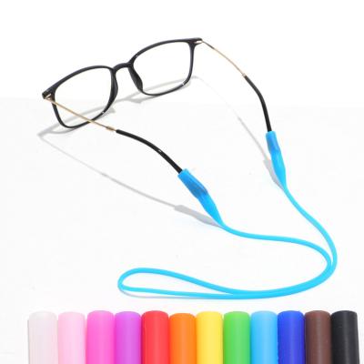 China Wholesale Promotional Cheap Monocle Holders Fashoin Silicone Temple Tips Glasses Temple Chain Colorful Degli Occhiali for sale