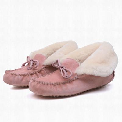 China Fashion Trend Women's Fuzzy Fluffy Furry Fur Cow Suede House Memory Foam Micro Suede Slippers Slip for sale