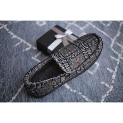 China Cheap Durable Full Back Comfortable Men's Indoor Outdoor Men's Sheepskin Moccasin for sale