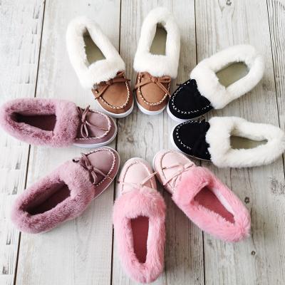 China Fashion Trend Designer Fur Wholesale Fuzzy Bedroom Luxury Flat Women Shoes for sale