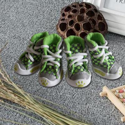 China Fashion Sustainable Hot Selling Disposable Cute Anti Slip Cute Winter Pet Waterproof Shoes For Dogs for sale