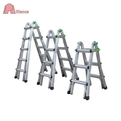 China Folding Ladders Multi-Task / 3 4 Multifunctional 5 Step Folding Aluminum Step Ladder for sale