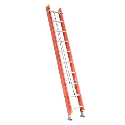 China Folding Ladders Fiberglass Step Ladder Folding Step Extension Ladder Fiberglass Telescopic Ladder for sale