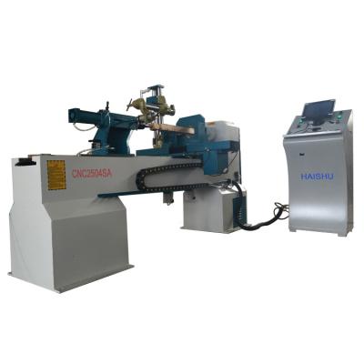 China Woodworking Scopes High Speed ​​CNC Wood Lathe CNC2504SA Turning Machine for sale