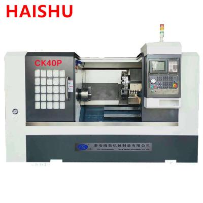 China Metal Processing Mori Design CNC Slope Bed Lathe Machine CK40P Turning Manufacturers For Sale VS Investa for sale